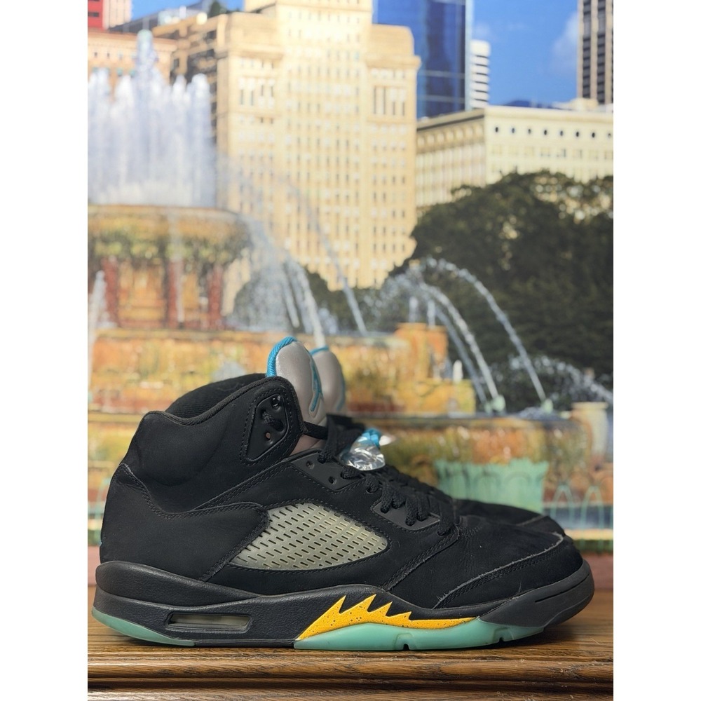 Size 11 - Nike Air Jordan 5 Retro Mid Aqua Metallic